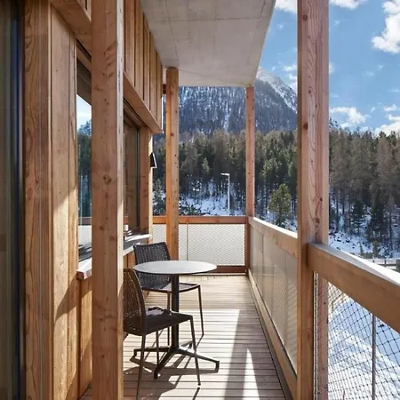 Alpine 4-bett-wohnung - Chesa A La Punt 